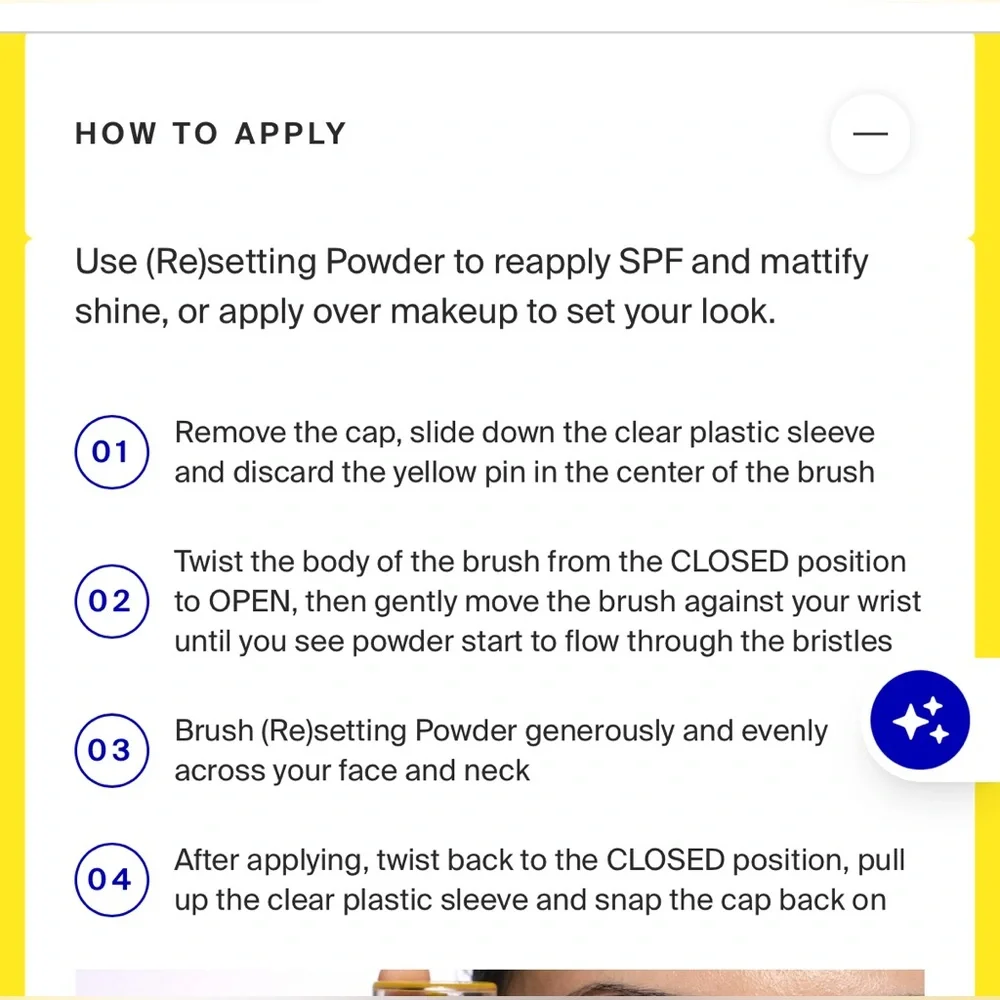 Supergoop Resetting Mineral Powder with SPF in Translucent
